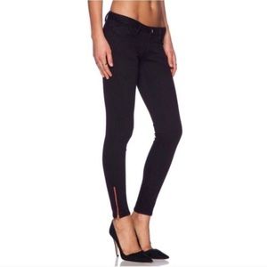 Etienne Marcel - 29 - Revolve - dark wash skinny jeans ankle zipper